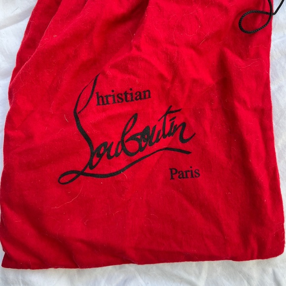 Christian Louboutin evening clutch with crystal red soled shoes - Picture 5 of 5